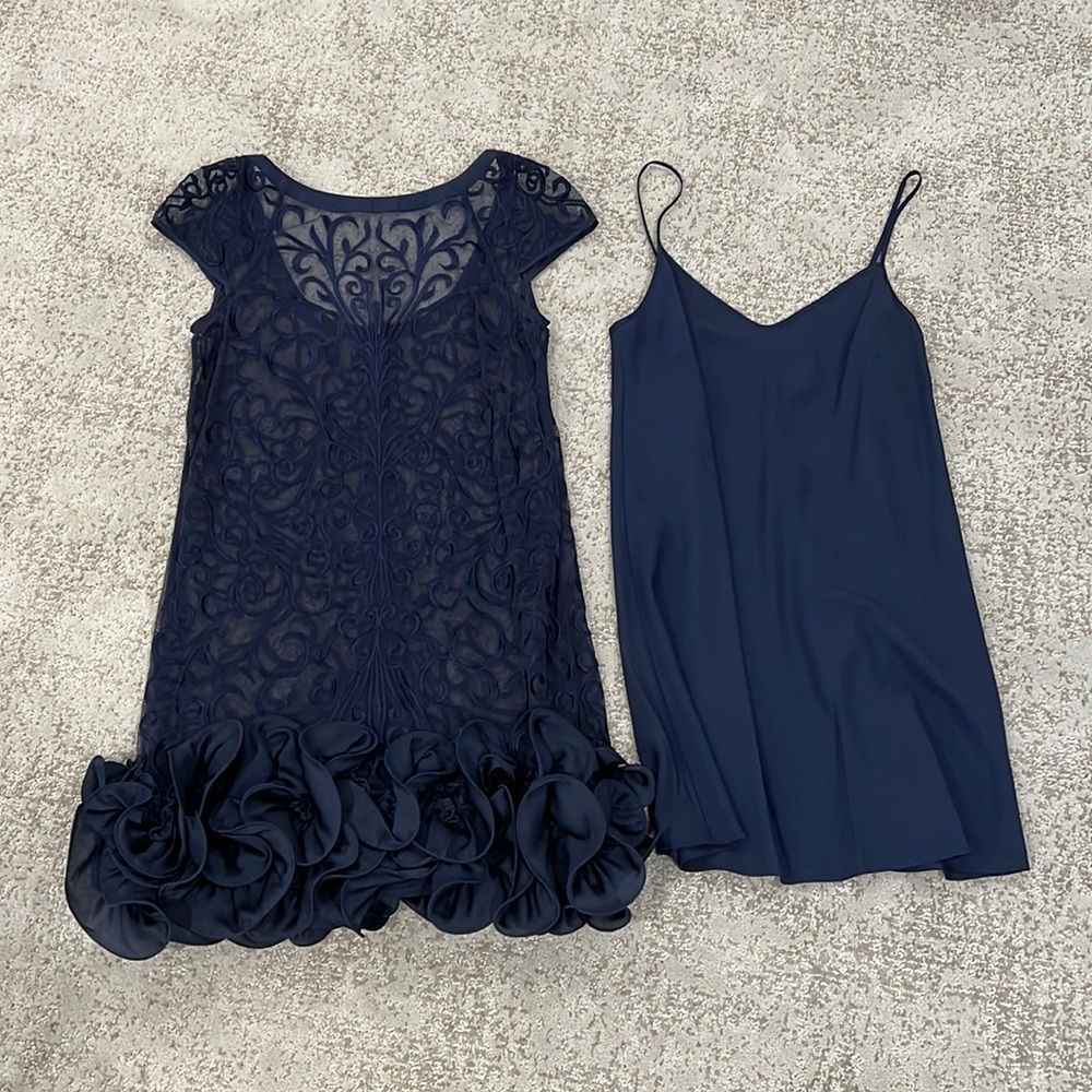 Jessica Simpson size 8 navy dress